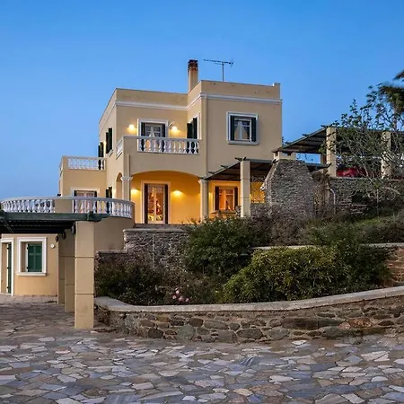 Syros Gem, Luxury Mansion Sunset & Sea Views