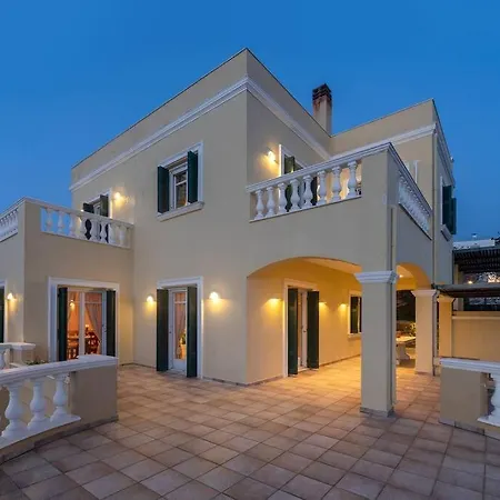 Syros Gem, Luxury Mansion Sunset & Sea Views 포시드호니아