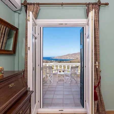 Syros Gem, Luxury Mansion Sunset & Sea Views * 포시드호니아